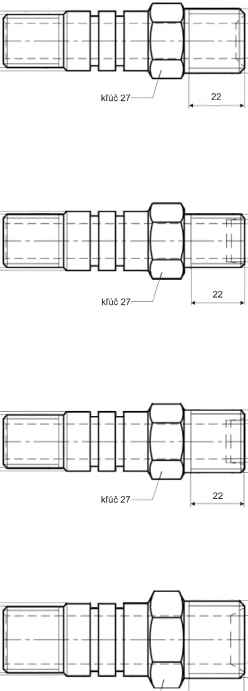 Szelep 22- 3/4
