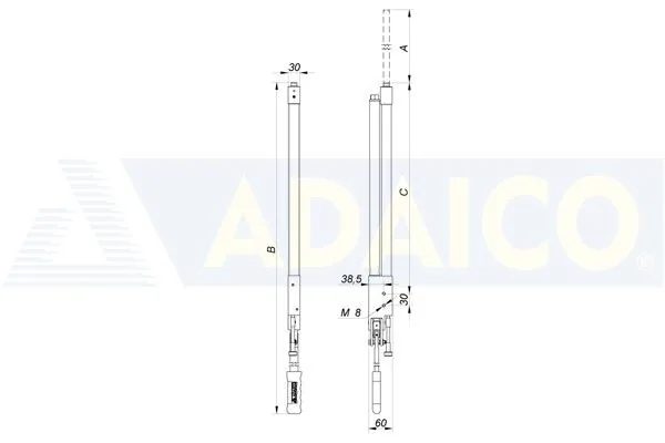 ADA Tetőkiemelő pumpa HP Lift 450 mm