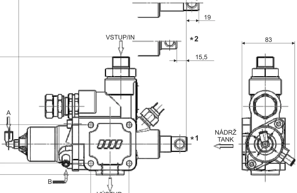 Bil. 150CE Vezérlő 220bar