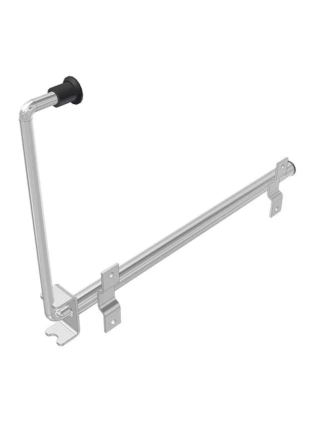 Rugós ajtókitámasztó 500/280 Inox TS