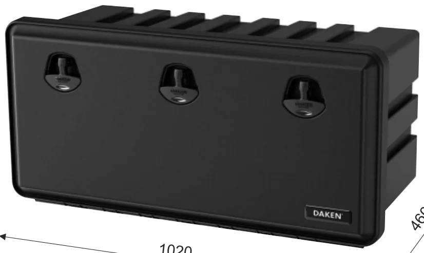 J205599 DAKEN láda 1020x500x460 mm