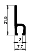 Q8033 elox Profil keféhez